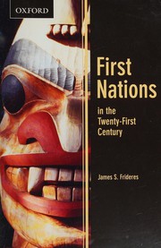 Front cover of First Nations in the twenty-first century by James S. Frideres