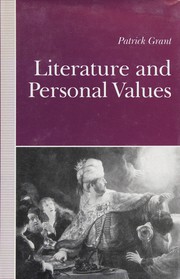 Cover of Literature and personal values by Patrick Grant
