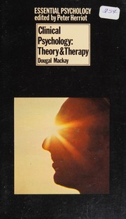 Front cover of Clinical psychology by Dougal Mackay