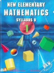 Cover of New elementary mathematics, syllabus D. by Kwai Meng Sin