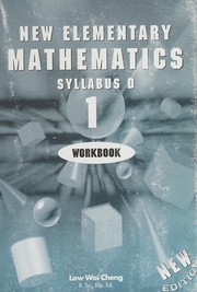 Cover of New Elementary Mathematics Syllabus D:1 Solution Key by Ong Fui Foon