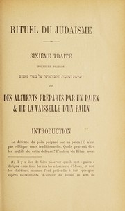 Cover of Rituel du Judaisme by Joseph ben Ephraim Karo
