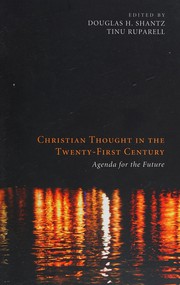 Front cover of Christian thought in the twenty-first century by Douglas H. Shantz