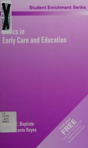 Cover of Ethics in early care and education by Nancy E. Baptiste