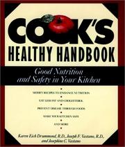 Front cover of Cook's healthy handbook by Karen Eich Drummond