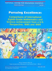 Cover of Pursuing excellence by National Center for Education Statistics