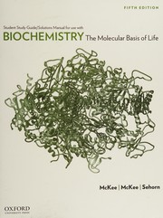 Cover of Biochemistry by Gertrude McKee