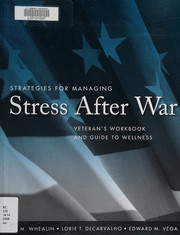 Front cover of Strategies for managing stress after war by Julia M. Whealin