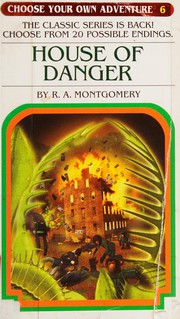 Front cover of House of Danger by R. A. Montgomery