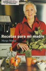 Front cover of Recetas para mi madre by Marga Muñoz