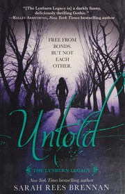 Cover of Untold by Sarah Rees Brennan
