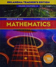 Front cover of Prentice Hall mathematics by Randall I. Charles