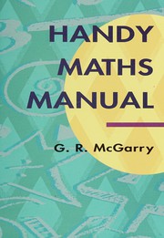 Cover of Handy maths manual by G. R. McGarry