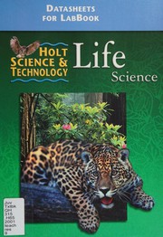 Cover of Datasheets for LabBook by Holt, Rinehart and Winston, Inc.