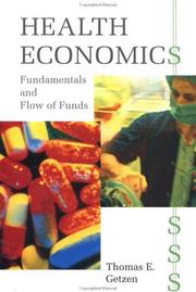 Front cover of Health economics by Thomas E. Getzen
