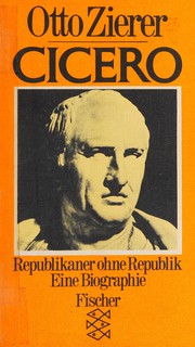 Cover of Cicero by Otto Zierer