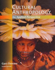 Cover of Cultural anthropology by Gary P. Ferraro