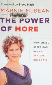 Front cover of Power of More by Marnie McBean