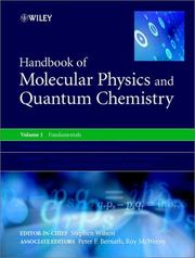 Front cover of Handbook of molecular physics and quantum chemistry by Wilson, S.