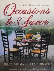Cover of Occasions to savor by Unknown