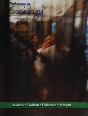 Front cover of Welcome to sociology by Laurence A. Basirico