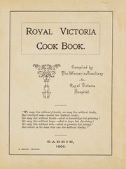 Front cover of Royal Victoria cook book by Ont.). Woman's Auxiliary Royal Victoria Hospital (Barrie