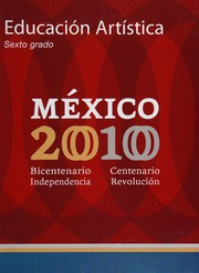 Front cover of Educación artística sexto grado by Oswaldo Martín del Campo Nuñez