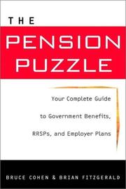 Cover of The Pension Puzzle by Bruce Cohen