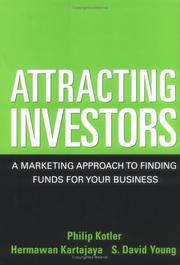 Front cover of Attracting Investors by Hermawan Kartajaya