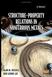 Cover of Structure-property relations in nonferrous metals by Unknown