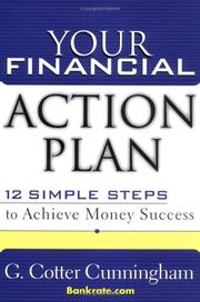 Cover of Your financial action plan by G. Cotter Cunningham