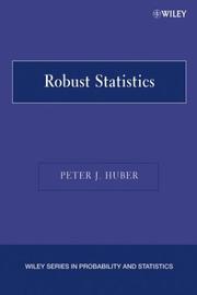 Cover of Robust statistics by Peter J. Huber
