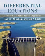 Cover of Differential equations by James R. Brannan