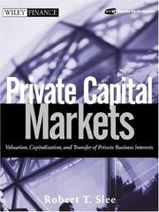 Cover of Private Capital Markets by Robert T. Slee
