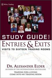 Cover of Study guide for entries & exits by Alexander Elder
