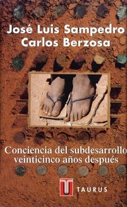 Front cover of Conciencia del subdesarrollo veinticinco años después by José Luis Sampedro
