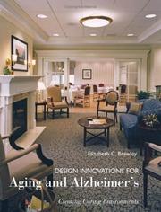 Front cover of Design Innovations for Aging and Alzheimer's by Elizabeth C. Brawley
