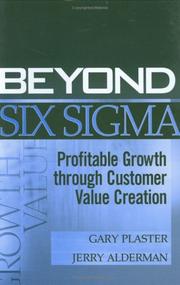 Cover of Beyond six sigma by Gary Plaster