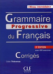 Front cover of Grammaire Progressive Du Francais - Nouvelle Edition by Thiévenaz Odile