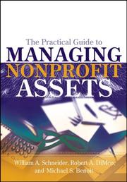 Front cover of The practical guide to managing nonprofit assets by William A. Schneider