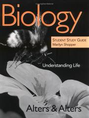 Front cover of Biology, Student Study Guide by Sandra Alters