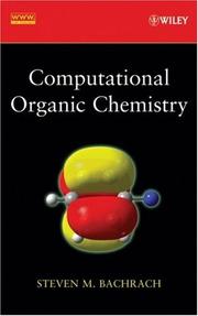 Front cover of Computational organic chemistry by Steven M. Bachrach