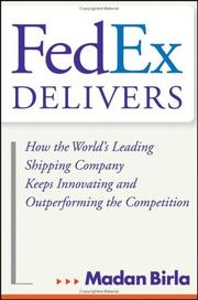 Cover of FedEx Delivers by Madan Birla