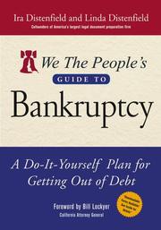 Front cover of We the People's guide to bankruptcy by Ira Distenfield