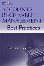 Cover of Accounts Receivable Management Best Practices by John G. Salek