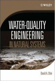 Front cover of Water quality engineering in natural systems by David A. Chin