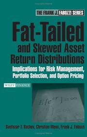 Cover of Fat-Tailed and Skewed Asset Return Distributions by Svetlozar T. Rachev