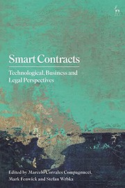 Cover of Smart Contracts by Marcelo Corrales Compagnucci