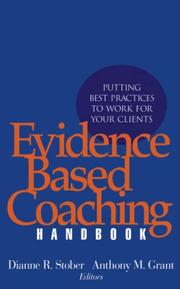 Cover of Evidence-based coaching handbook by Dianne R. Stober