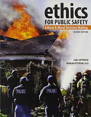 Cover of Ethics for Public Safety by Carl Lofthouse